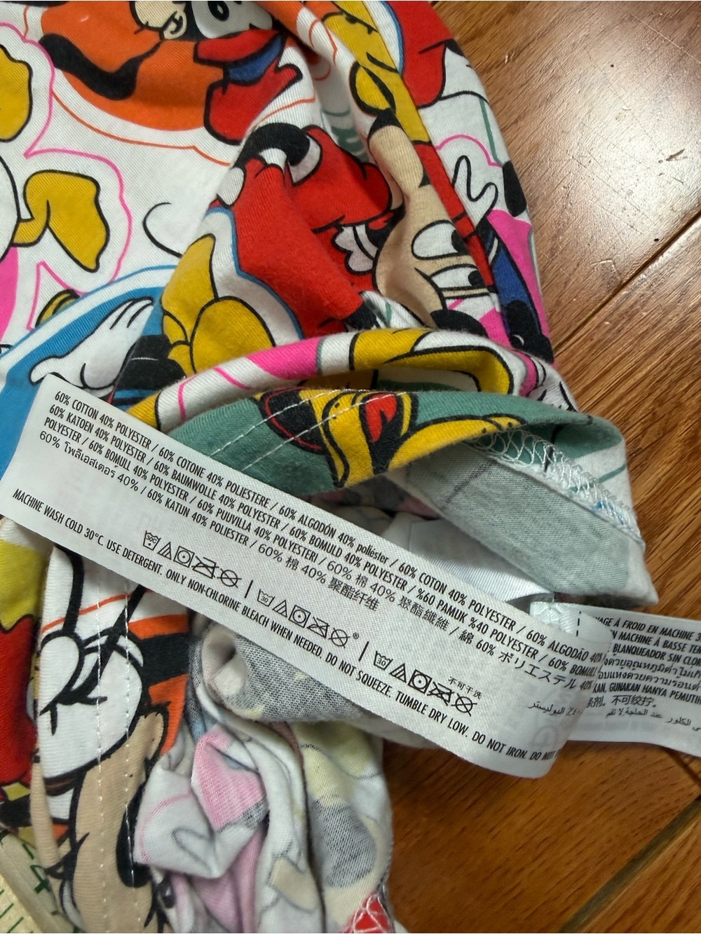 Walt Disney Vault Collection Mickey & Friends All Over Print T-Shirt - Picture 4 of 6